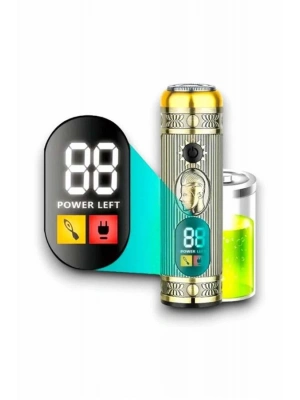 Tıraş Makinesi Pro 3 Başlıklı Dijital Göstergeli Saç Sakal Kulak ve Burun