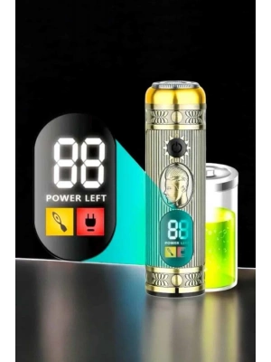 Tıraş Makinesi Üç Başlıklı Saç Sakal ve Vücut Tıraşına Uygun