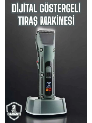 Tıraş Makinesi Uzun Pil Ömrü Şarjlı Günlük Tıraş Makinesi