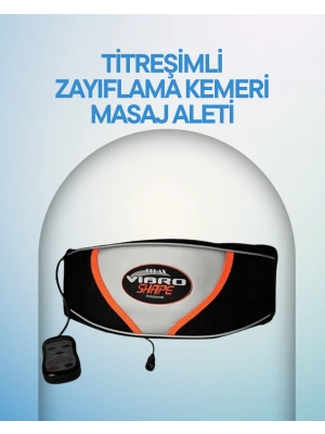 Titreşim Teknolojili Zayıflama Kemeri – Göbek Yağlarını Eriten Masaj Aleti