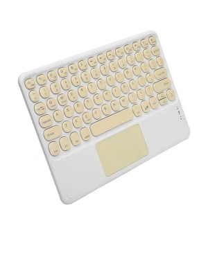 Touchpad Uyumlu Bluetooth Klavye Slim Kablosuz Wifi Q Klavye