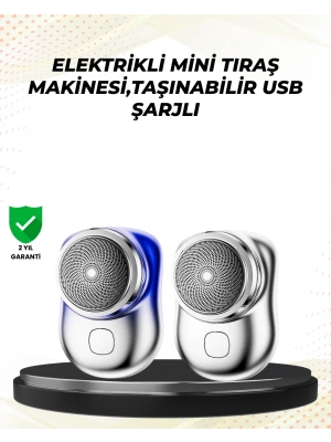 Tüm vücut bölgelerinde kullanılabilen küçük boy tıraş cihazı