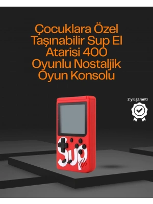 TV Bağlantılı Şarjlı Retro Oyun Konsolu