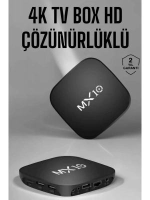 TV Box HD Çözünürlüklü 4 Çekirdekli 8 GB Dahili Hafıza Android Uyumlu