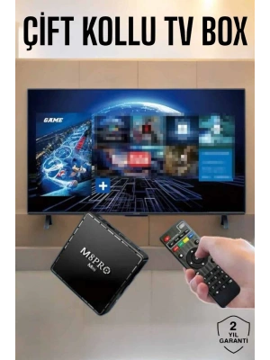 TV Game Box Netflix Youtube 1000 Oyunlu Android Oyun Konsolu Kumandalı