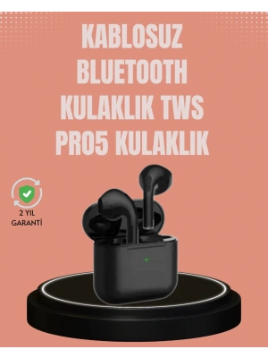 TWS Pro 5 Kulaklık – Uzun Süreli Kullanım İçin Yüksek Batarya Performansı