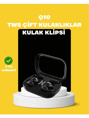TWS Q10 Kablosuz Kulaklık – Şarj Kutulu, Yüksek Ses Kalitesi, Bluetooth 5.4