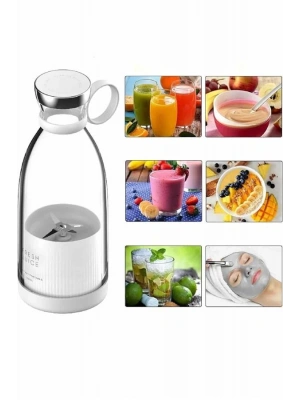u Geçirmez Kablosuz Şarjlı Dayanıklı Taşınabilir Mini Blender