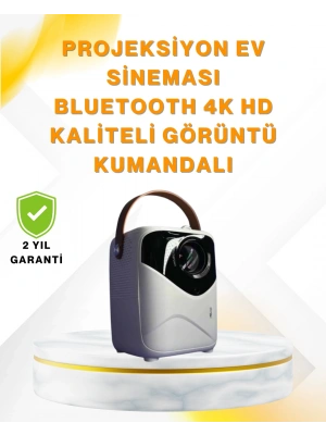 Ultra HD Çözünürlüklü Taşınabilir Projektör – 1920x1080 Piksel Görüntü Kalitesi