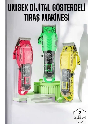Unısex Çok Yönlü Tıraş ve Kişisel Bakım Cihazı