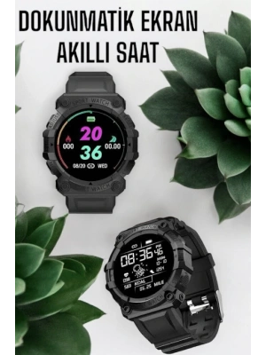 Unisex Tasarımıyla Klasik ve Spor Kombinlere Uygun Akıllı Saat