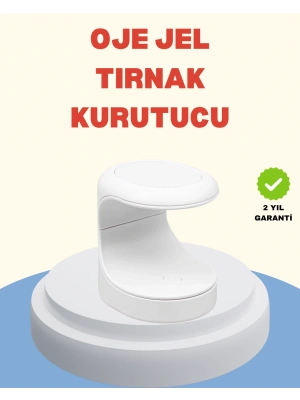 USB Bağlantılı Tırnak Kurutucu – Bilgisayar ve Powerbank ile Uyumlu