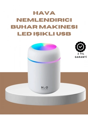 USB Girişli Taşınabilir Mini Nemlendirici 300ml Su Hazneli