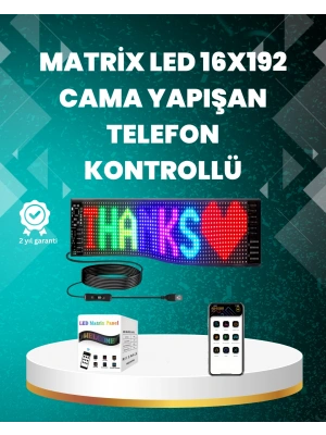 USB ile Çalışan Renkli Esnek LED Panel Işıklı Led Kayan Yazı Özellikli