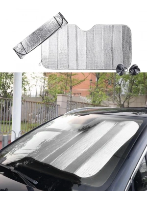 UV ve Isı Önleyici Oto Ön Cam Güneşliği Hyundai i20 Fiat Egea Toyota Corolla Volkswagen Passat