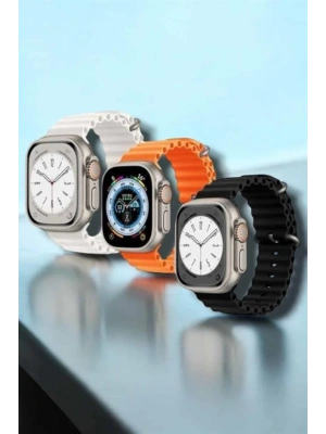 Uyku ve Nabız Takipli, Wireless Şarjlı Akıllı Saat Android ve iOS Uyumlu