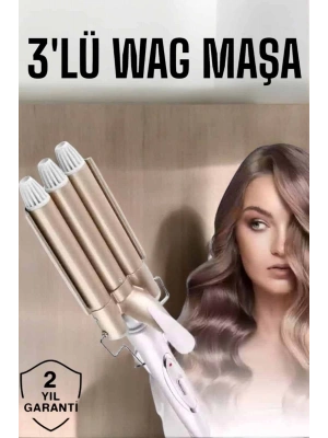 Wag Maşa Negatif İyon Teknolojili Isı Ayarlı Saç Maşası