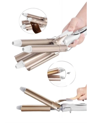 Wag Maşa Yeni Nesil Yüksek Isı Ayarlı Seramik Kaplama Saç Şekillendirici Doğal Bukle