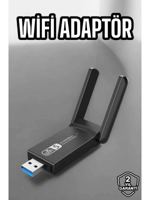 Wifi Alıcı Wifi Adaptörü USB Girişli 3.0