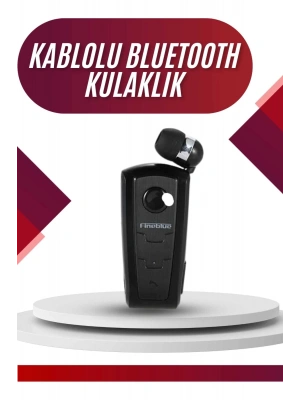 Yaka Kulaklığı Andorid Tüm Cep Telefonlarına Uyumlu Mikrofonlu Titreşimli Makaralı