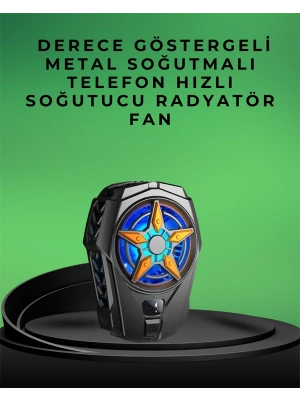 Yarı İletken Soğutmalı Mobil Fan – Akıllı Telefonlar İçin Soğutucu
