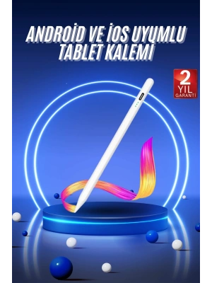 Yazı Çizim Kalemi İos Android Windows Uyumlu Tablet Telefon