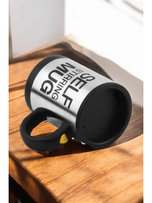 Yazılı Kupa Kendi Kendini Karıştıran Mikser Kupa Termos Bardak