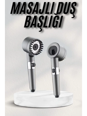 Yeni Masaj Etkili Nesil Filtreli  Duş Başlığı Fıskiyesi Duş Banyo