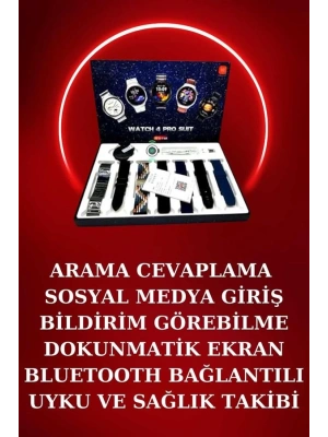 Yeni Model Akıllı Saat ve Ucuz Kaliteli Bluetooth Kulaklık Amoled Ekran Aynalı