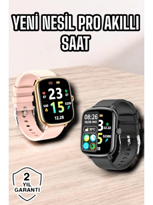 Yeni Nesil Akıllı Saat Arama Bildirimleri, Uyku & Kalp Atış Takibi