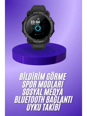 Yeni Nesil Akıllı Saat Bluetooth Bağlantılı Su Geçirmez Android ve İOS Uyumlu