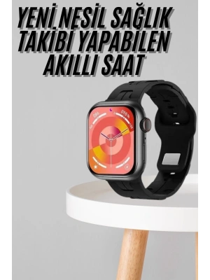 Yeni Nesil Akıllı Saat Çağrı Cevaplama Müzik Dinleme Plastik Kordon Mesaj Bildirimleri