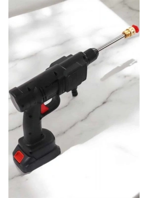 Yeni Nesil Araç Yıkama Şarjlı Tabancası Basınçlı Su Hazneli