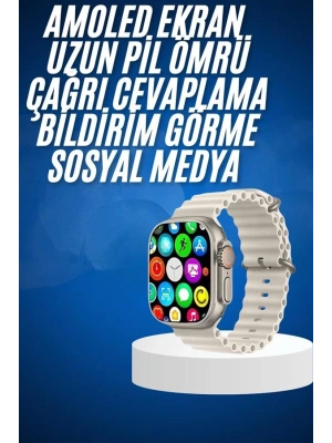 Yeni Nesil Bluetooth Bağlantılı Akıllı Saat Sosyal Medya Girişli Uyku Takibi