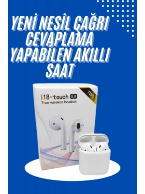Yeni Nesil Çift Mikrofonlu Dokunmatik Kablosuz Bluetooth Kulaklık