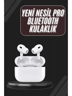 Yeni Nesil Pro Bluetooth Kulaklık Android ve İOS Uyumlu Dokunmatik Kontrol