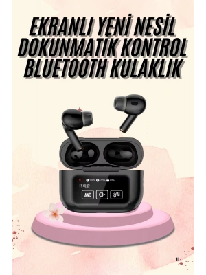 Yeni Nesil Pro Ekranlı Bluetooth Kulaklık 5.0 Bluetooth