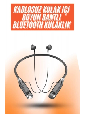 Yeni Nesil Silikonlu Kulak İçi Kablosuz Kesintisiz Bluetooth Kulaklık Kablolu
