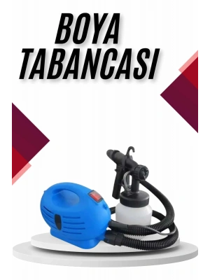 Yeni Nesil Taşınabilir Boya Tabancası Hazneli Elektrikli