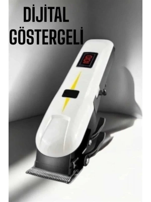 Yeni Nesil Tıraş Makinesi Uzun Şarjlı Paslanmaz Çelik Bıçaklı