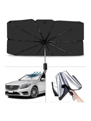Yeni Nesil Tüm Araç Modellerine Uygun Oto Şemsiye Katlanabilir UV Işınlarına Karşı