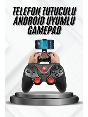 Yeni Nesil X3 Gamepad Android Uyumlu Telefon Tutucu Özellikli Joystick