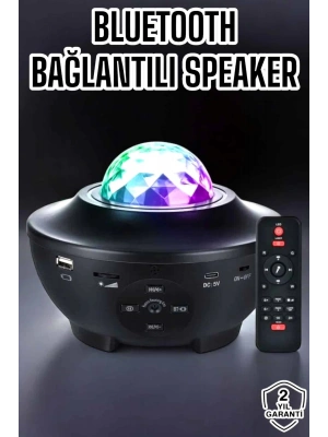 Yıldızlı gökyüzü Projektörü Uzaktan kumandalı Çocuklara Özel Şarjlı