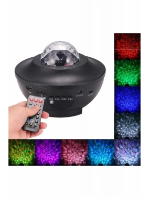 Yıldızlı gökyüzü Projektörü Uzaktan kumandalı Çocuklara Özel Şarjlı