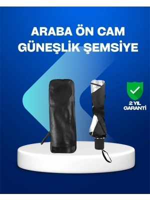 Yüksek Kaliteli Cam Elyaf İskeletli Araba Şemsiyesi – Tüm Araçlara Uygun