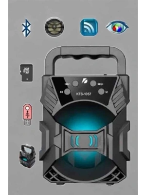 Yüksek Performanslı Bluetooth Hoparlör Kablosuz Taşınabilir