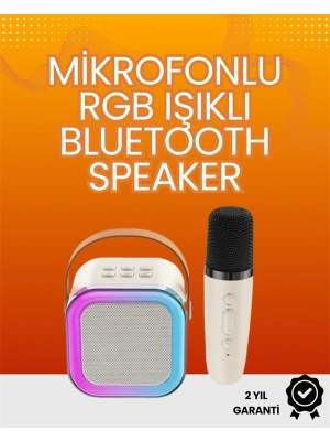 Yüksek Performanslı Kablosuz Karaoke Hoparlör