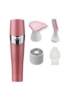 Yüz, Kaş ve Tüm Vücut Epilasyon Aleti3 Başlıklı Epilatör Tüm Cilt Tiplerine Uygun
