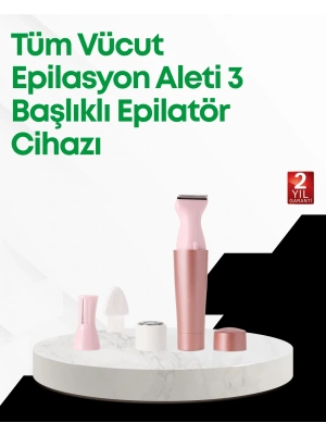 Yüz ve Beden İçin Portatif Tüy Alma Cihazı