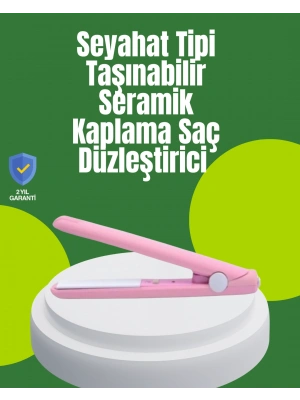Yüzer Plakalı Kompakt Bukle Maşası – Elastik Tutuculu, Saç Dostu Profesyonel Tasarım